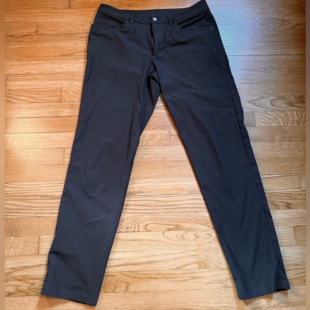 Lululemon ABC Pants Warpstream 32/34 Black classic fit